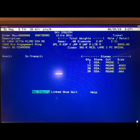 Diamond Wedding Ring Set - Picture 7 of 7